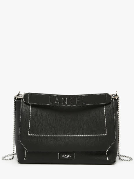 Sac Bandoulière L Ninon Soft Cuir Lancel Noir ninon A13783
