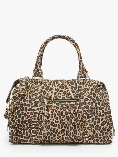 Sac Porté épaule Velvet Leopardo Cuir Milano Beige velvet leopardo VL24095