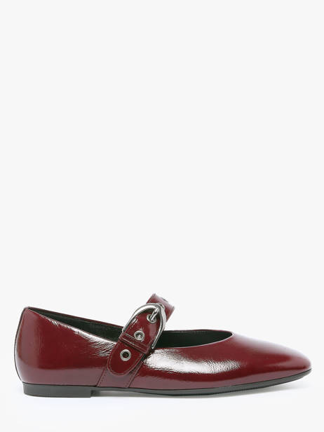 Ballerines En Cuir Gabor Rouge women 25