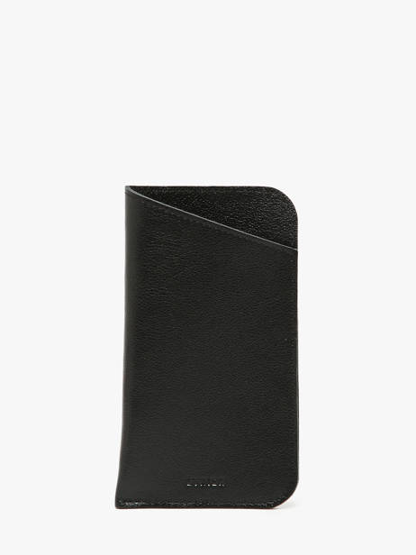 Étui Lunettes Etincelle Irisée Cuir Etrier Noir etincelle irisee EETI5017
