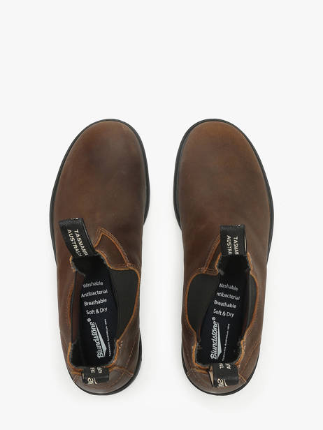 Chelsea Boots  En Cuir Blundstone Marron men 1911 vue secondaire 4