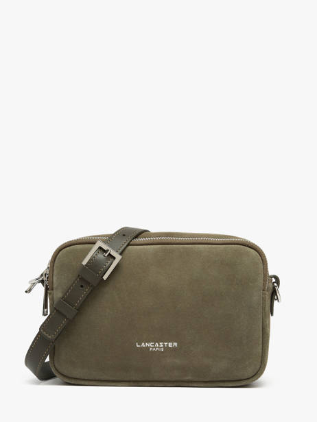 Sac Bandoulière Suede Cuir Lancaster Vert suede 65