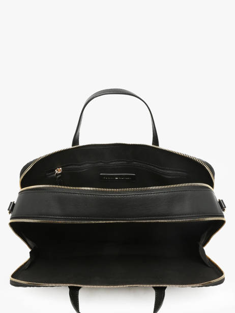 Porte Documents (main) Tommy hilfiger Noir th icon AW18003 vue secondaire 3