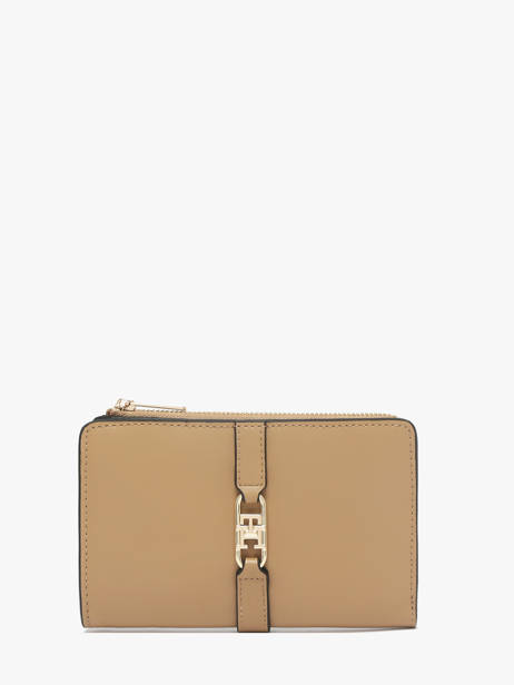 Portefeuille Tommy hilfiger Marron th libre AW17752