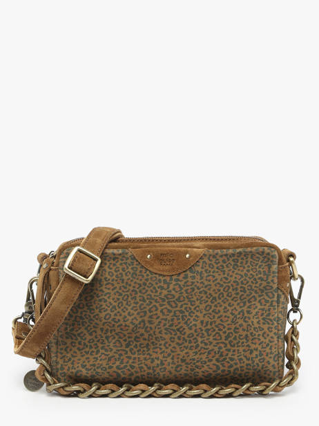 Sac Bandoulière Vintage Mila louise Marron vintage 23673PA