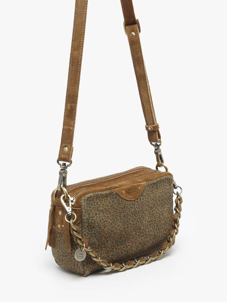 Sac Bandoulière Vintage Mila louise Marron vintage 23673PA vue secondaire 2