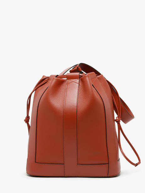Sac Bandoulière Elles Cuir Lancel Rouge elles A13980 vue secondaire 4
