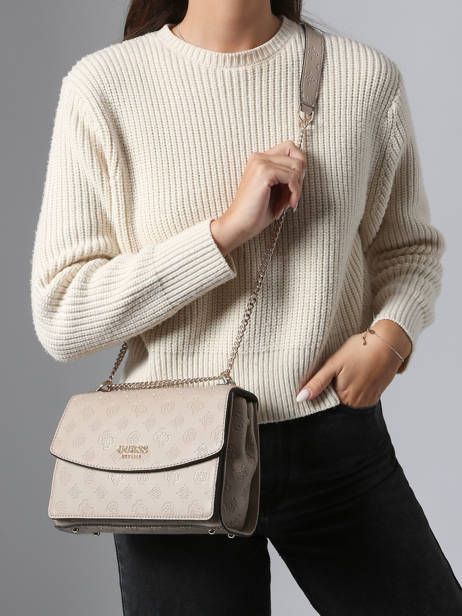 Sac Bandoulière Phoebe Guess Beige phoebe PD966521 vue secondaire 1
