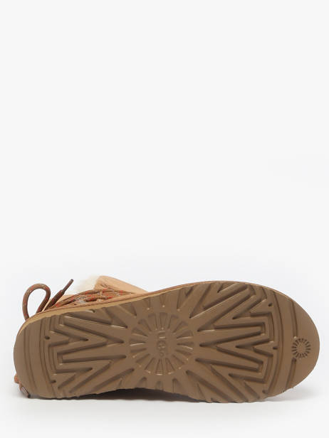 Bottines En Cuir Ugg Marron women 1171530 vue secondaire 6