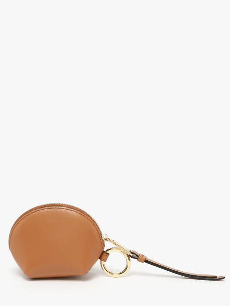 Porte-monnaie Origami Cuir Lancel Marron origami A13859 vue secondaire 2