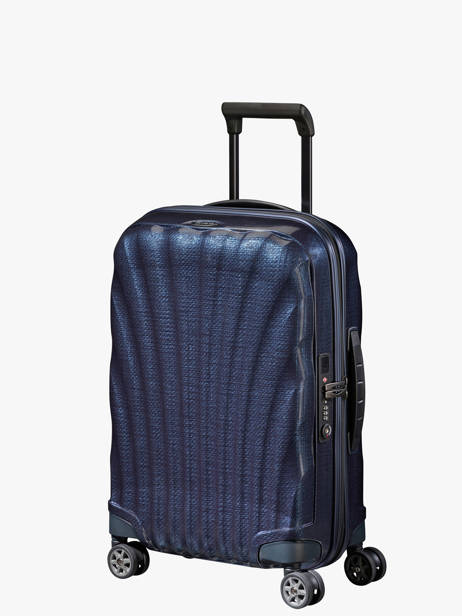 Valise Cabine Extensible Samsonite Bleu c-lite CS2007 vue secondaire 3