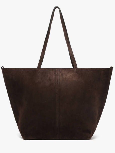 Sac Porté épaule Cabas Cuir Vanessa bruno Marron cabas 29V40873 vue secondaire 4