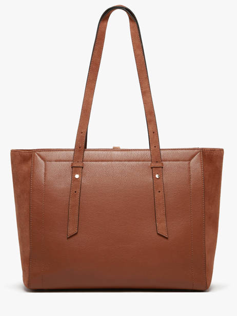 Sac Porté épaule Altesse Suede Cuir Etrier Marron altesse suede EASU088M vue secondaire 4