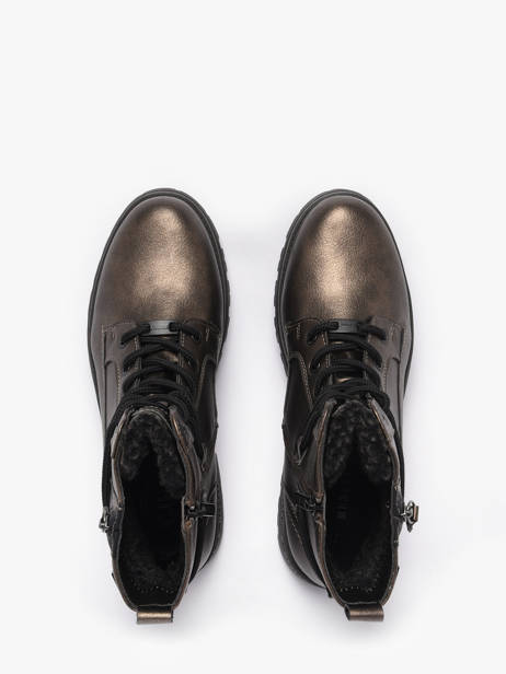 Bottines Mustang Marron women M0042010 vue secondaire 3