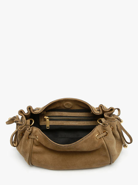 Sac Bandoulière Premium Cuir Gerard darel Marron premium DCS07400 vue secondaire 3