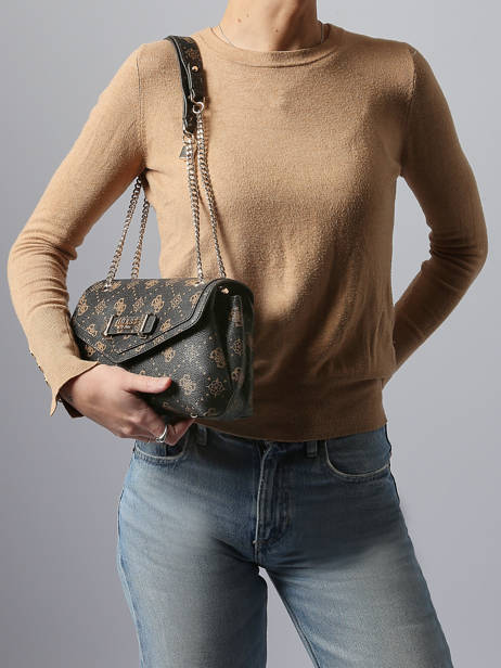 Sac Bandoulière Silia Guess Noir silia GP989021 vue secondaire 1