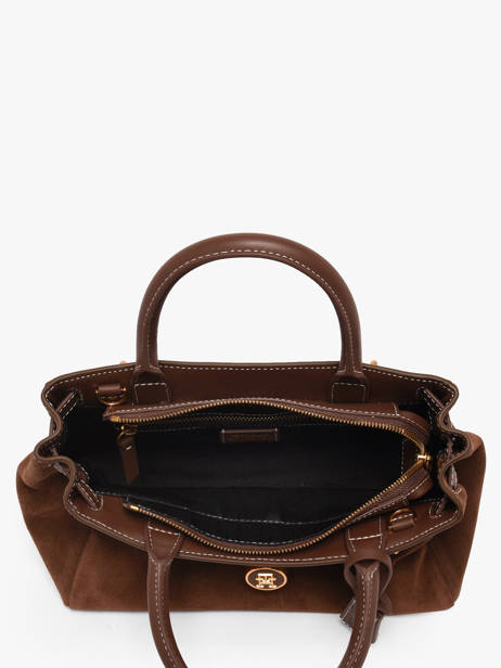 Sac Porté Main American Icon Cuir Tommy hilfiger Marron american icon AW18202 vue secondaire 3