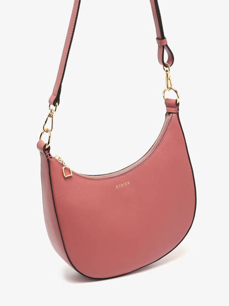 Sac Bandoulière M Tradition Cuir Etrier Rose tradition ETRA102M vue secondaire 2