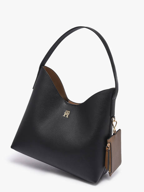 Sac Porté épaule Th Icon Tommy hilfiger Noir th icon AW18140 vue secondaire 1