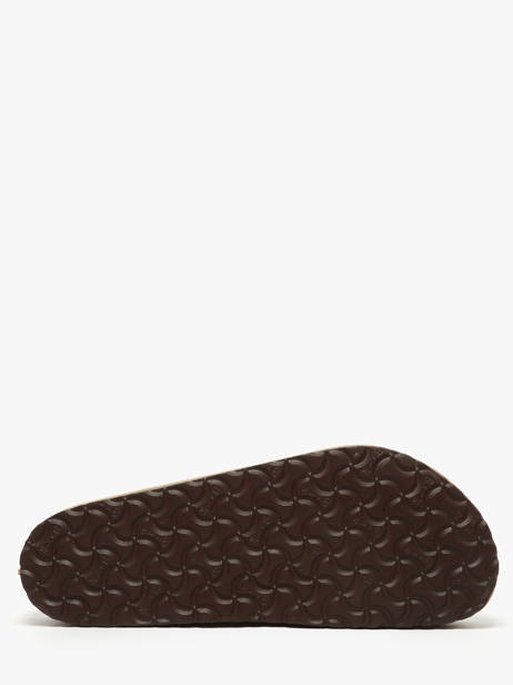 Mocassins En Cuir Birkenstock Marron men 1029675 vue secondaire 4