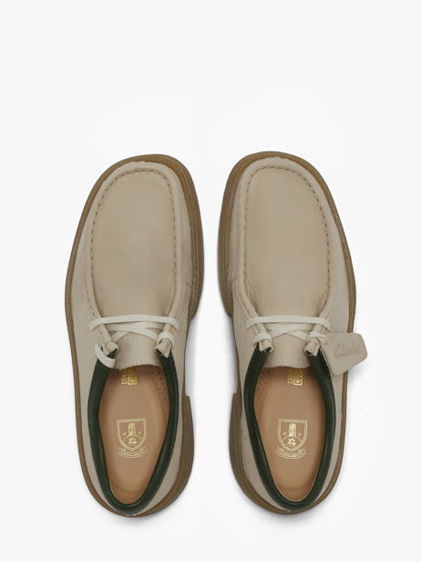Chaussures Derbies En Cuir Clarks Beige men 26187197 vue secondaire 4