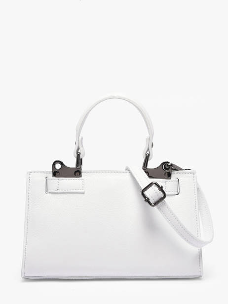 Sac Porté Main Caviar Cuir Milano Blanc caviar CA25114 vue secondaire 4