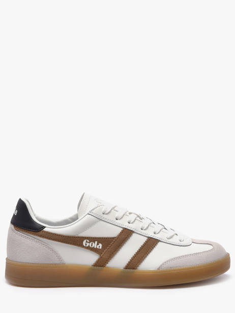 Sneakers En Cuir Gola Blanc men CMB744AW