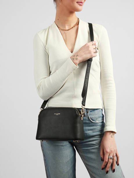 Sac Bandoulière French Polyurethane David jones Noir french CM7342 vue secondaire 1