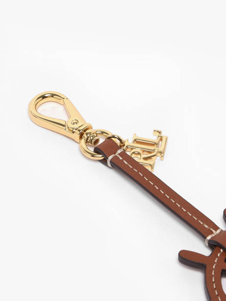 Bijou De Sac Volant Cuir Lauren ralph lauren Marron dryden 32P09308 vue secondaire 1