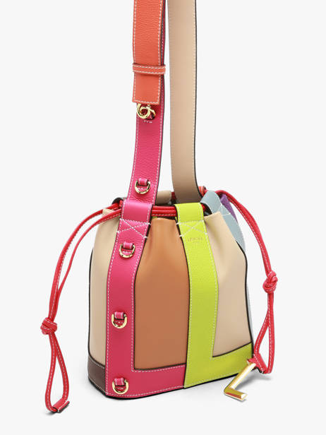 Sac Seau S Elles Colorblock Cuir Lancel Multicolore elles A14203 vue secondaire 2