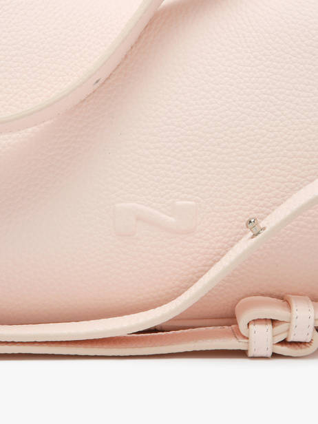 Sac Porté épaule Manaus Cuir Nathan baume Rose brasil 2 vue secondaire 3