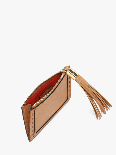 Porte-cartes Premier Flirt Cuir Lancel Marron premier flirt A14033 vue secondaire 1