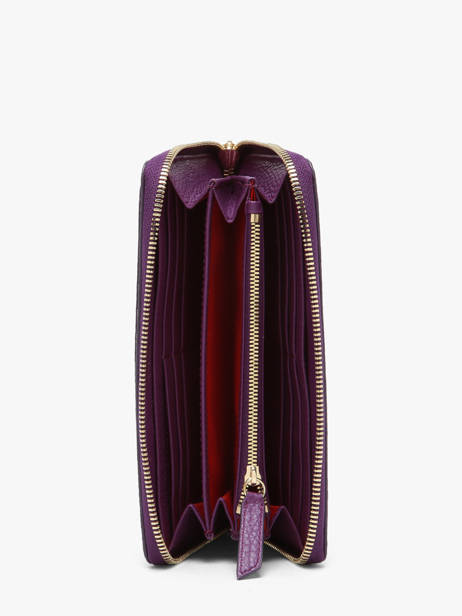 Portefeuille L Premier Flirt Cuir Lancel Violet premier flirt A10111 vue secondaire 1