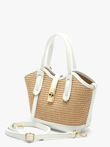 Sac Porté Main Capri Milano Blanc capri CP25114 vue secondaire 2