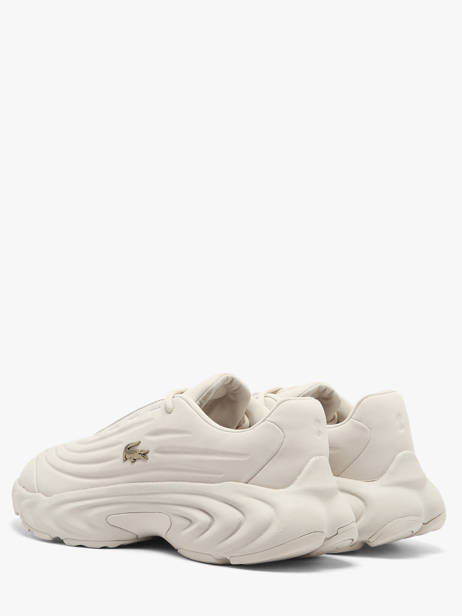 Sneakers En Cuir Lacoste Blanc men 1SMA0063 vue secondaire 3