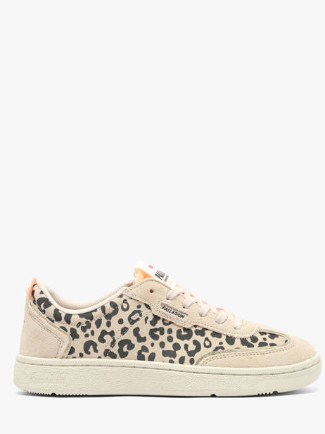 Sneakers En Cuir Palladium Beige women 94642243