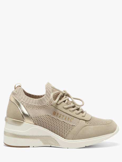 Sneakers Semelle Compensée Mustang Beige women M0872001
