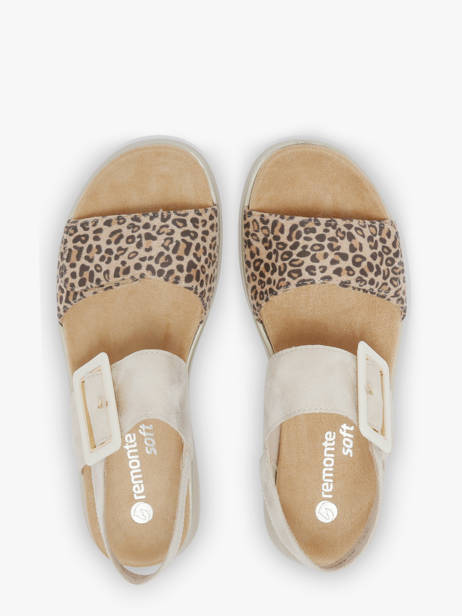 Sandales Remonte Multicolore women 91 vue secondaire 3