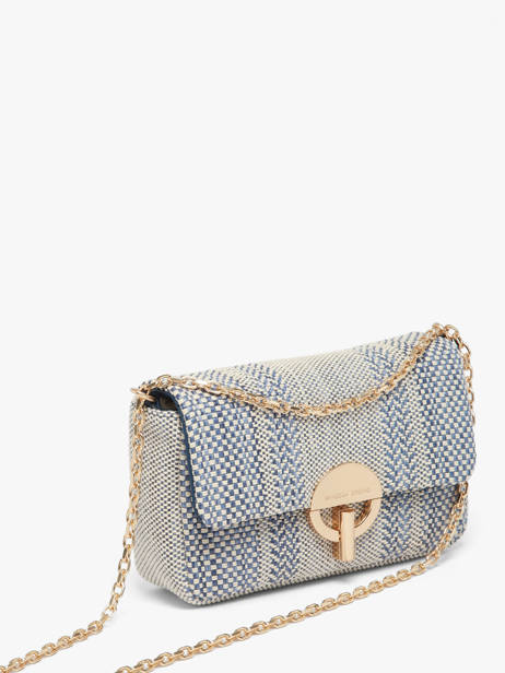 Sac Bandoulière Moon Vanessa bruno Bleu moon 7V40533 vue secondaire 1