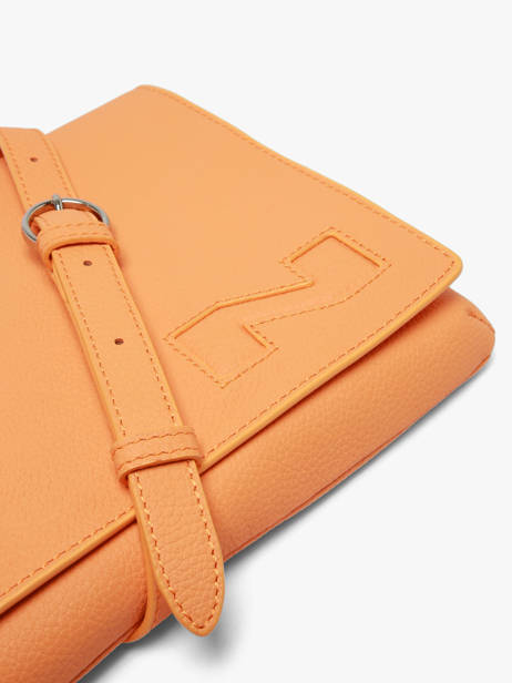 Sac Bandoulière Brugge Cuir Nathan baume Orange n city 2 vue secondaire 3