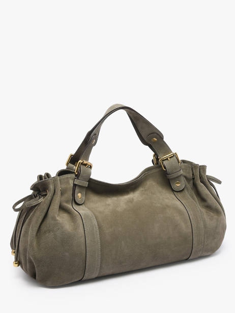 Sac 24h Folk Cuir Gerard darel Vert folk DDS01407 vue secondaire 1