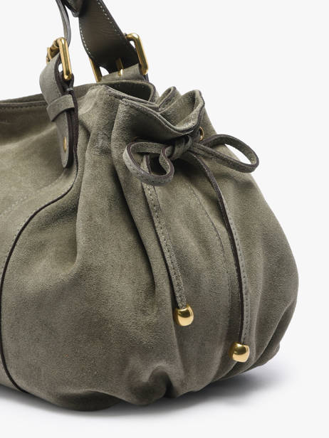 Sac 24h Folk Cuir Gerard darel Vert folk DDS01407 vue secondaire 4
