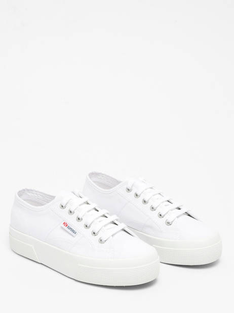 Sneakers Plateforme Superga Blanc women 1384W901 vue secondaire 1