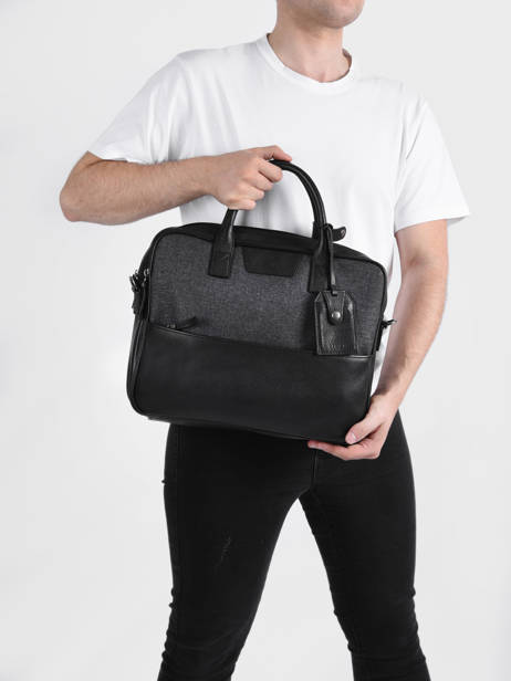 Porte-documents Light 2 Compartiments Etrier Gris light ELIG8252 vue secondaire 2