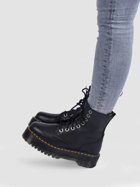 Boots Jadon Iii En Cuir Dr martens Noir women 26378001 vue secondaire 2