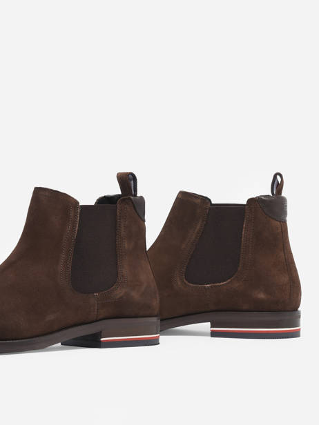 Chelsea Boots En Cuir En Cuir Tommy hilfiger men 4175GT6 vue secondaire 1