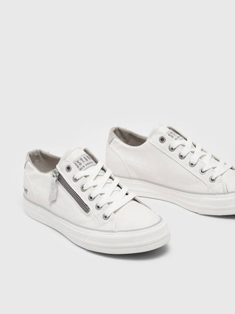 Sneakers Mustang Blanc women 1272308 vue secondaire 4