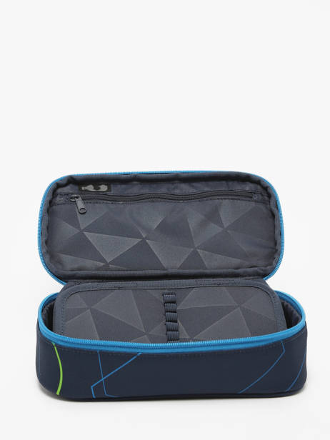 Trousse 1 Compartiment Satch Bleu pencil case BSC1 vue secondaire 1