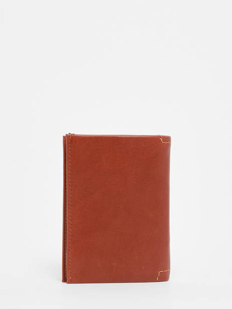 Portefeuille Johany Cuir Arthur & aston Marron johany 799 vue secondaire 3